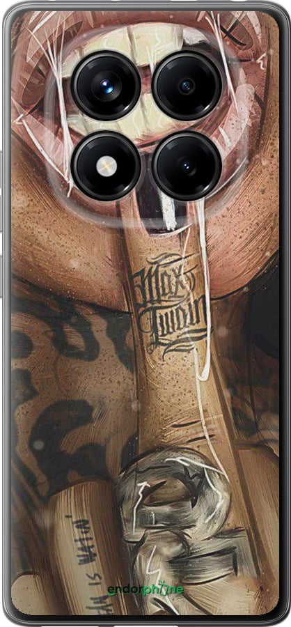Силиконовый чехол Swag-girl для Xiaomi Redmi Note 14 Pro 4G - 4124u-3808 изображение 