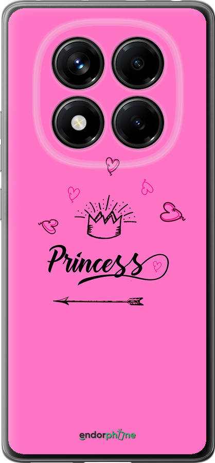 Силіконовий чехол Princess для Xiaomi Redmi Note 14 Pro 4G - 4361u-3808 изображение 