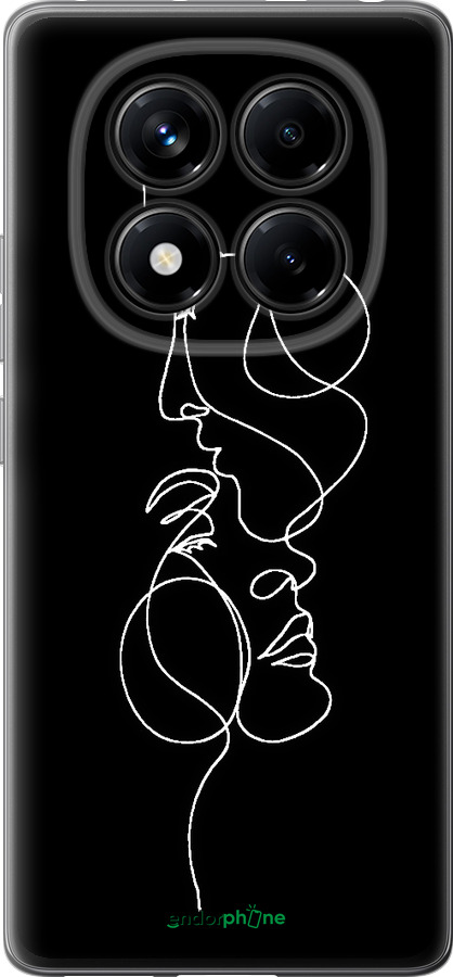 Силиконовый чехол Пара для Xiaomi Redmi Note 14 Pro 4G - 4457u-3808 изображение 
