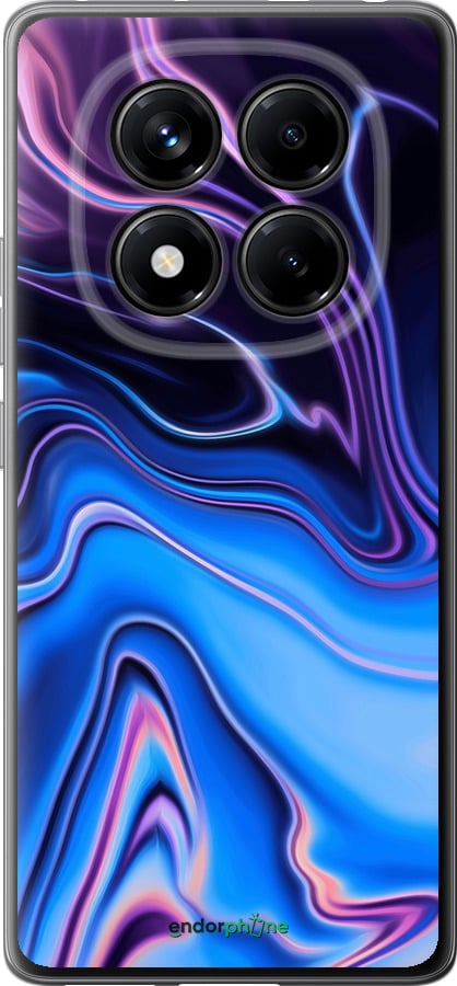 Силіконовий чехол Візерунок води для Xiaomi Redmi Note 14 Pro 4G - 4491u-3808 изображение 