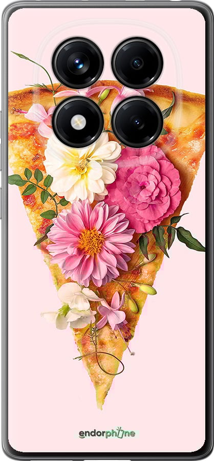 Силиконовый чехол pizza для Xiaomi Redmi Note 14 Pro 4G - 4492u-3808 изображение 