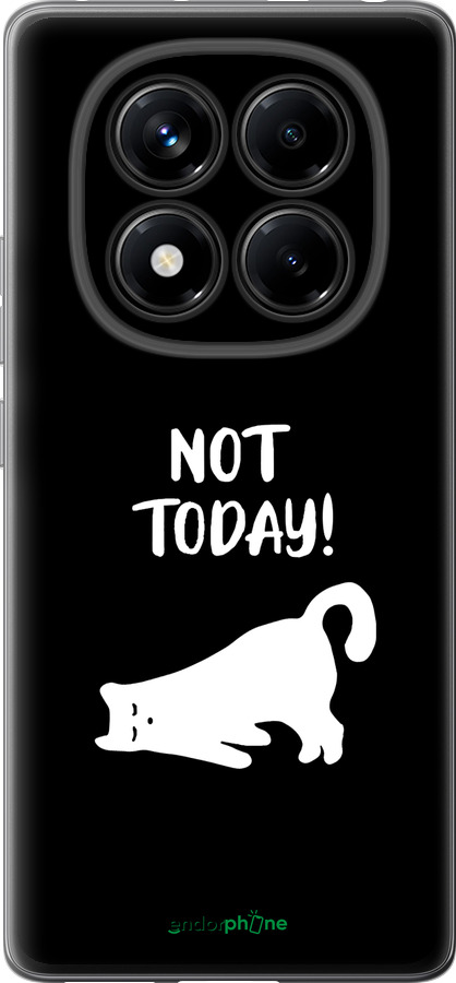 Силіконовий чехол Втомлений кіт для Xiaomi Redmi Note 14 Pro 4G - 4535u-3808 изображение 