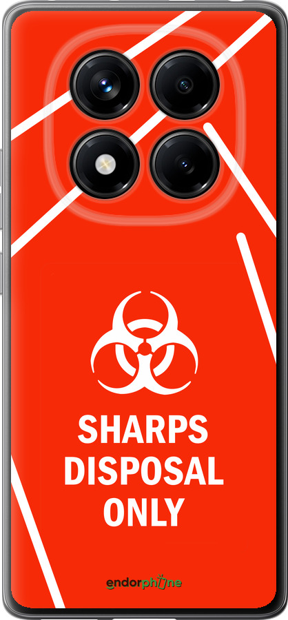 Силиконовый чехол biohazard 27 для Xiaomi Redmi Note 14 Pro 4G - 4843u-3808 изображение 