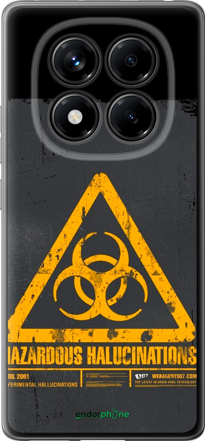 Силиконовый чехол biohazard 28 для Xiaomi Redmi Note 14 Pro 4G - 4846u-3808 изображение 