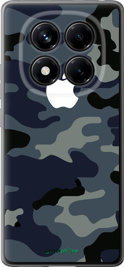 Силіконовий чехол Камуфляж 1 для Xiaomi Redmi Note 14 Pro 4G - 4897u-3808 изображение 