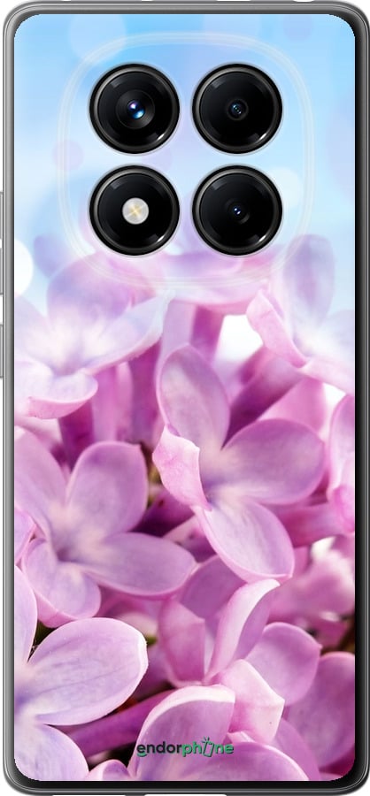 Силіконовий чехол Бузок для Xiaomi Redmi Note 14 Pro 4G - 527u-3808 изображение 