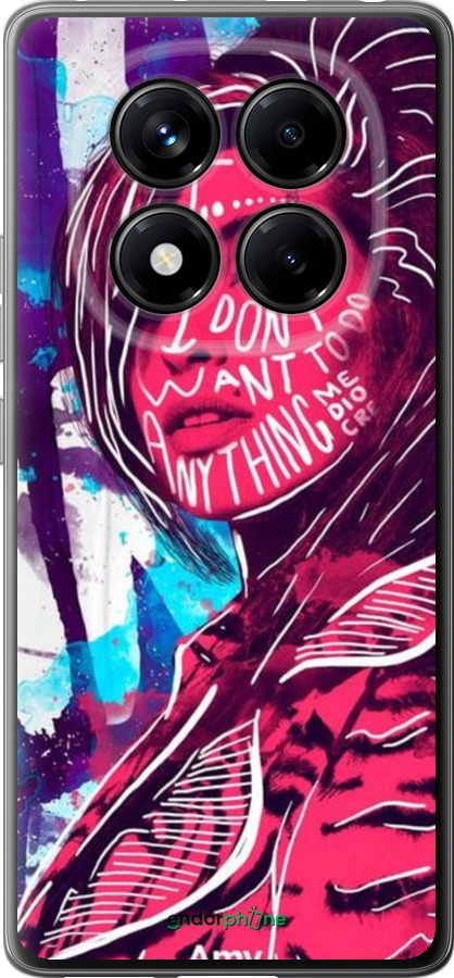 Силиконовый чехол Эми для Xiaomi Redmi Note 14 Pro 4G - 5381u-3808 изображение 