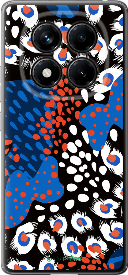 Силіконовий чехол Абстрактний фон v2 для Xiaomi Redmi Note 14 Pro 4G - 5503u-3808 изображение 