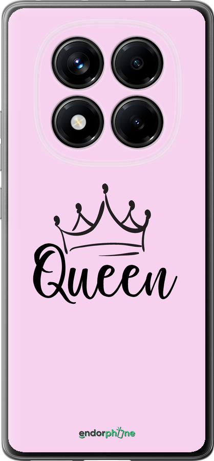 Силиконовый чехол Queen & King для неё для Xiaomi Redmi Note 14 Pro 4G - 5520u-3808 изображение 