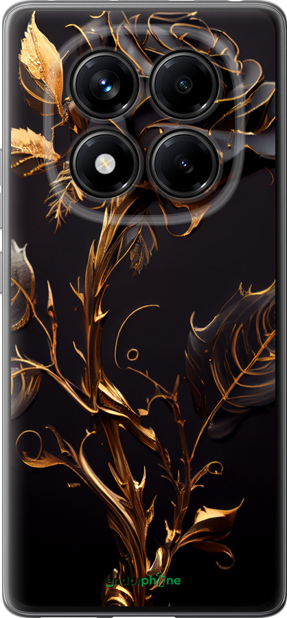 Силиконовый чехол Роза 3 для Xiaomi Redmi Note 14 Pro 4G - 5552u-3808 изображение 