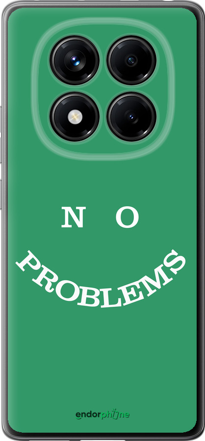 Силиконовый чехол No Problems для Xiaomi Redmi Note 14 Pro 4G - 5573u-3808 изображение 