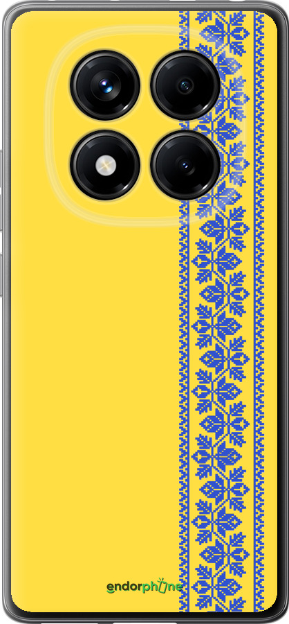 Силіконовий чехол Вишиванка 4 для Xiaomi Redmi Note 14 Pro 4G - 569u-3808 изображение 