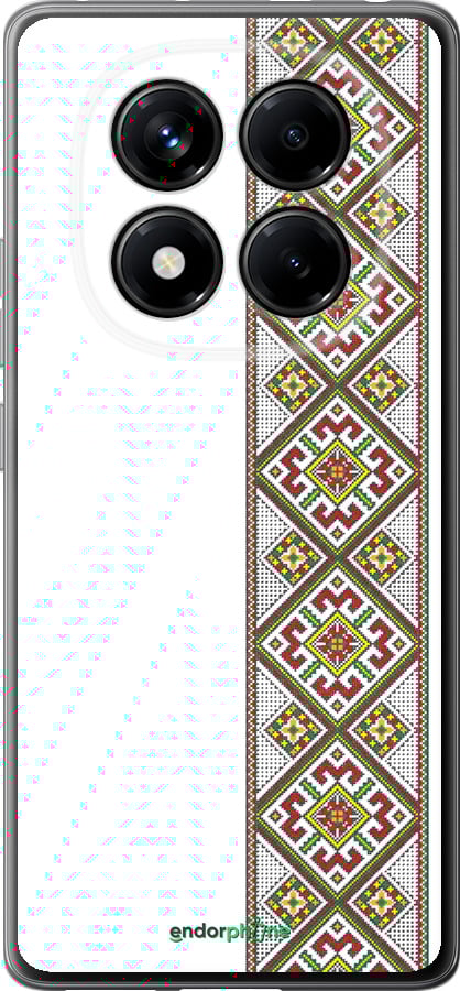 Силіконовий чехол Вишиванка 8 для Xiaomi Redmi Note 14 Pro 4G - 574u-3808 изображение 