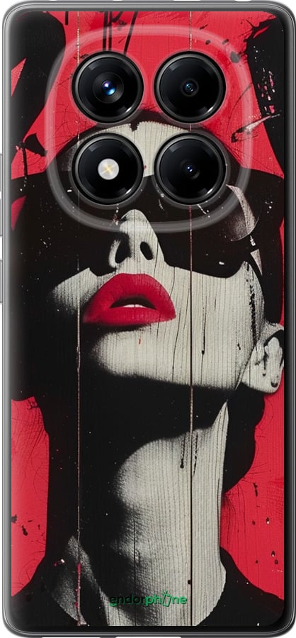 Силиконовый чехол XO Love v1 для Xiaomi Redmi Note 14 Pro 4G - 6045u-3808 изображение 