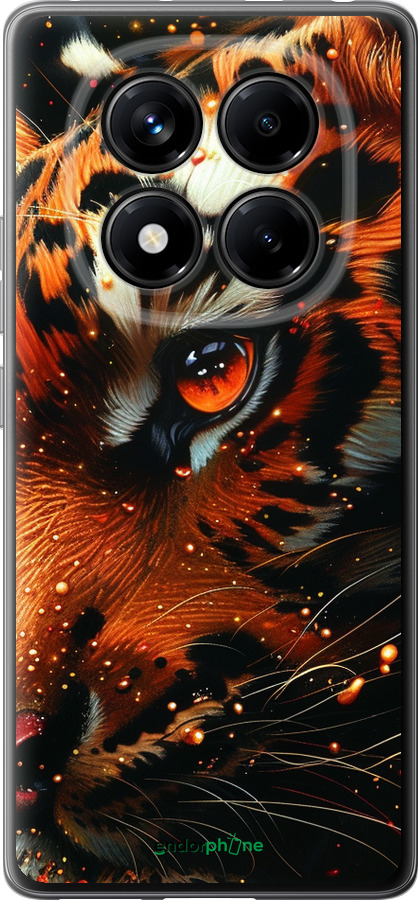 Силіконовий чехол Tiger для Xiaomi Redmi Note 14 Pro 4G - 6053u-3808 изображение 