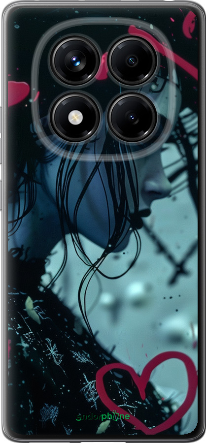 Силиконовый чехол XO Love v2 для Xiaomi Redmi Note 14 Pro 4G - 6057u-3808 изображение 