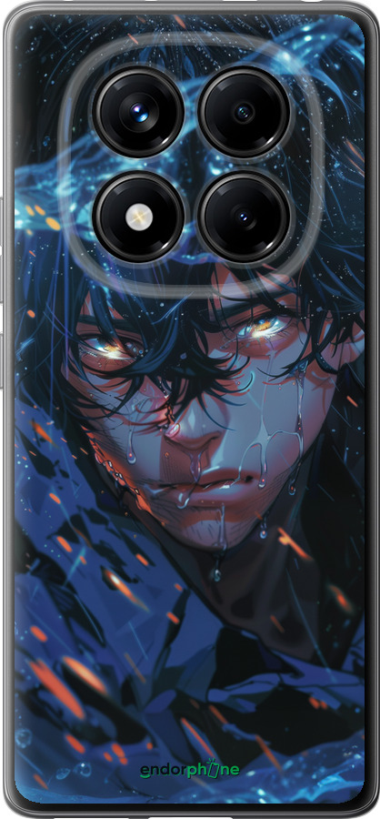 Силіконовий чехол Satoru Gojou для Xiaomi Redmi Note 14 Pro 4G - 6128u-3808 изображение 