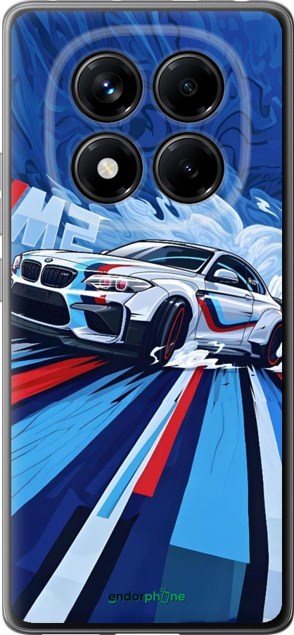 Силиконовый чехол БМВ для Xiaomi Redmi Note 14 Pro 4G - 6292u-3808 изображение 