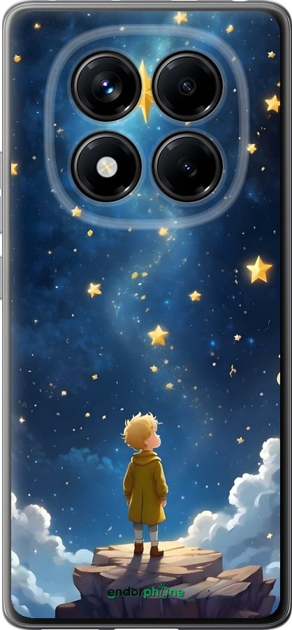 Силіконовий чехол Маленький принц для Xiaomi Redmi Note 14 Pro 4G - 6326u-3808 изображение 