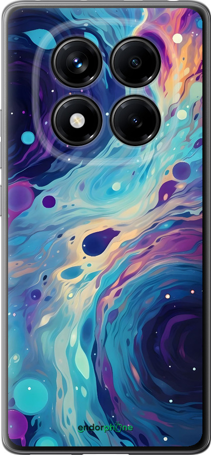 Силиконовый чехол Арт акварель для Xiaomi Redmi Note 14 Pro 4G - 6329u-3808 изображение 