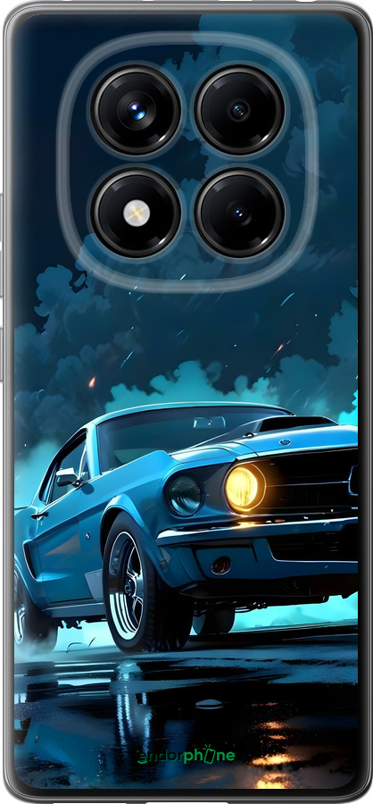 Силіконовий чехол Форд мустанг для Xiaomi Redmi Note 14 Pro 4G - 6374u-3808 изображение 