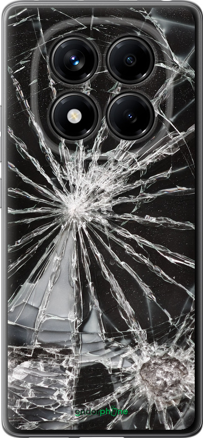 Силіконовий чехол Glass для Xiaomi Redmi Note 14 Pro 4G - 6608u-3808 изображение 