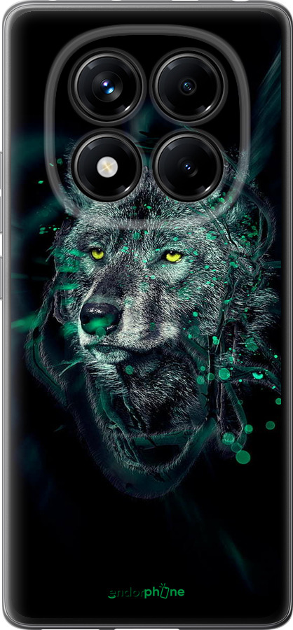 Силиконовый чехол Wolf для Xiaomi Redmi Note 14 Pro 4G - 6610u-3808 изображение 