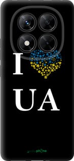 TPU чехол I love UA для Xiaomi Redmi Note 14 Pro 5G - 1112b-3928 изображение 