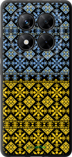 TPU чехол Жовто-блакитна вишиванка для Xiaomi Poco X7 - 1169b-4011 изображение 