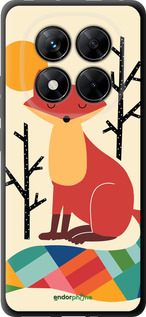 TPU чехол Rainbow fox для Xiaomi Redmi Note 14 Pro 5G - 4010b-3928 изображение 