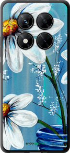 TPU чехол Красивые арт-ромашки для Xiaomi Redmi Note 14 Pro 5G - 4031b-3928 изображение 