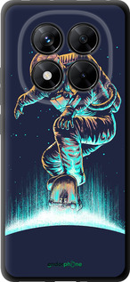 TPU чехол Космонавт на скейтборде для Xiaomi Poco X7 - 4145b-4011 изображение 