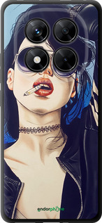 TPU чехол Девушка на стиле для Xiaomi Redmi Note 14 Pro 5G - 4151b-3928 изображение 