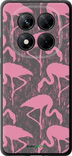 TPU чехол Vintage-Flamingos для Xiaomi Redmi Note 14 Pro 5G - 4171b-3928 изображение 