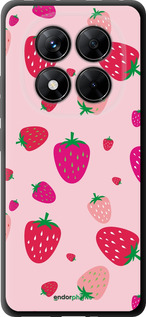 TPU чехол Клубнички для Xiaomi Poco X7 - 4332b-4011 изображение 