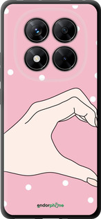 TPU чехол Половинка сердца для Xiaomi Redmi Note 14 Pro 5G - 4340b-3928 изображение 