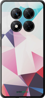 TPU чехол Геометрия 3 для Xiaomi Redmi Note 14 Pro 5G - 4415b-3928 изображение 