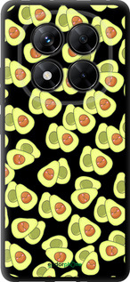 TPU чехол Весёлые авокадо для Xiaomi Poco X7 - 4799b-4011 изображение 