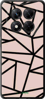 TPU чехол Абстракция 2 для Xiaomi Redmi Note 14 Pro 5G - 4872b-3928 изображение 