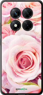 TPU чехол Розы для Xiaomi Redmi Note 14 Pro 5G - 525b-3928 изображение 