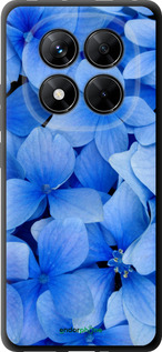 TPU чехол Синие цветы для Xiaomi Redmi Note 14 Pro 5G - 526b-3928 изображение 