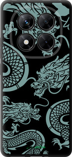 TPU чехол Дракон для Xiaomi Redmi Note 14 Pro 5G - 5476b-3928 изображение 