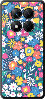 TPU чехол Цветочный фон v4 для Xiaomi Poco X7 - 5494b-4011 изображение 