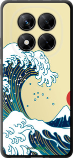 TPU чехол Японские волны для Xiaomi Redmi Note 14 Pro 5G - 5533b-3928 изображение 