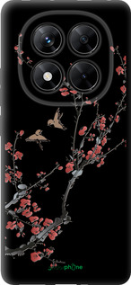 TPU чехол Сакура v2 для Xiaomi Redmi Note 14 Pro 5G - 5538b-3928 изображение 