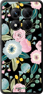 TPU чехол Цветочные обои v2 для Xiaomi Redmi Note 14 Pro 5G - 5602b-3928 изображение 