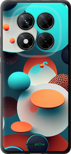 TPU чехол Горошек абстракция для Xiaomi Poco X7 - 5608b-4011 изображение 