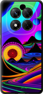 TPU чехол Абстракция v3 для Xiaomi Redmi Note 14 Pro 5G - 5620b-3928 изображение 