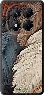 TPU чехол Листья в стиле бохо для Xiaomi Redmi Note 14 Pro 5G - 5643b-3928 изображение 