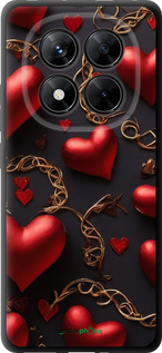 TPU чехол Сердечки для Xiaomi Poco X7 - 5831b-4011 изображение 